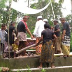 Cremation ceremony in Lombok, last arrangements