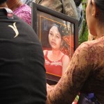 woman's cremation ceremony